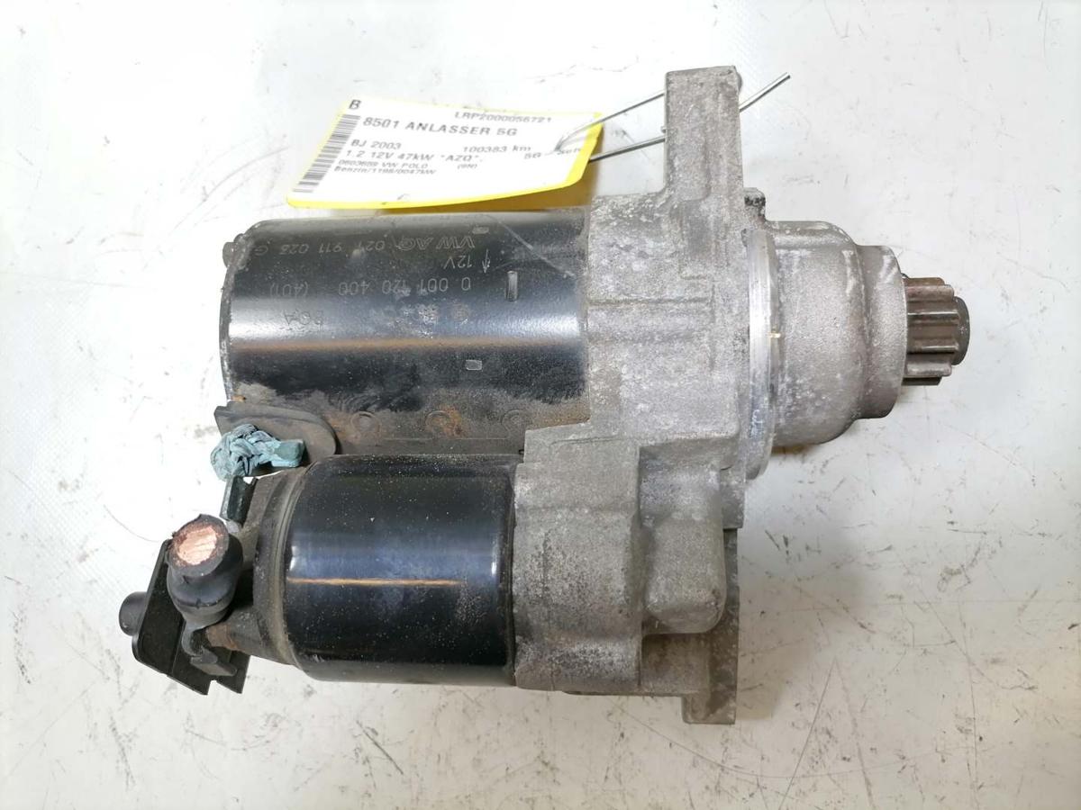 VW Polo 9N1 original Anlasser Starter 1.2 12V 47kW